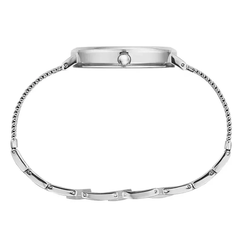 Guess Lennox Two-tone Silver Dial Fashion Ladies Watch- W1155L1